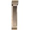 Ekena Millwork Thorton Traditional Smooth Bracket w/ Offset Brace, Douglas Fir, 5 1/2"W x 28"D x 28"H BKT0604X28X28THR01SDF - alternate 3